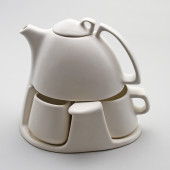 American Museum of Ceramic Art,  gift of The American Ceramic Society, 2004.2.42 - 46
